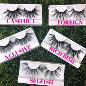 Faux mink 25mm lashes